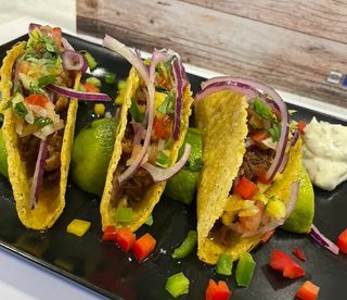 Tacos Rellenos De Pulled Pork (2 Uds.)