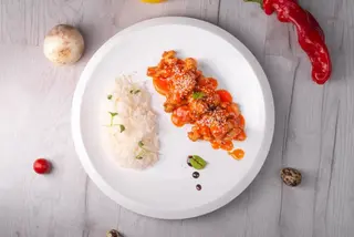Курица в кисло-остром соусе