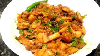 Mushroom Bhaji