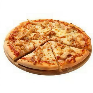 Pizza pollo y queso (30 cm.)