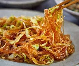 A87. Spaghetti di soia con verdure miste*