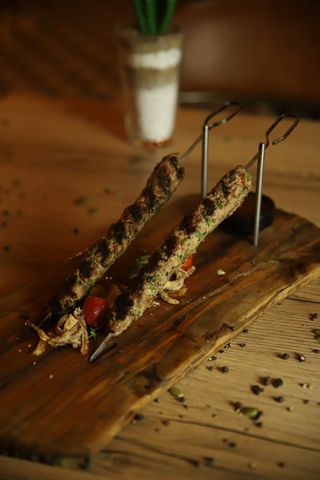 Brochettes De Viande Hachée