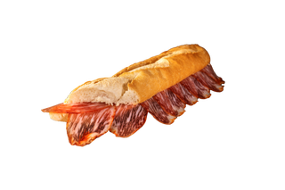Bocadillo de Lomo de Bellota Pata Negra