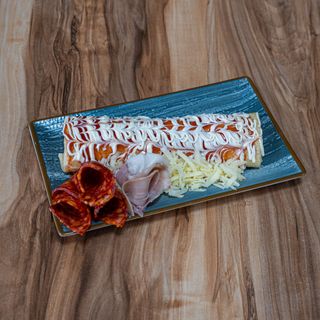Slana palačinka sa kulenom i šunkom