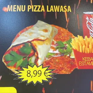 Menú Pizza Lawasa