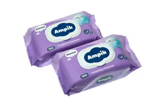Անձեռոցիկ խոնավ Ամպիկ 100 հատ