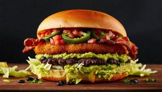 Mexican hamburger