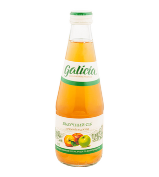 Сік Galicia Яблучний 0,3л