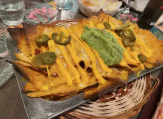 70. Nachos A La Brasa