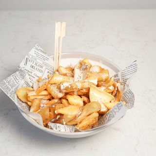 Patate dippers cacio e pepe