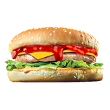 Курячий бургер з подвійним сиром