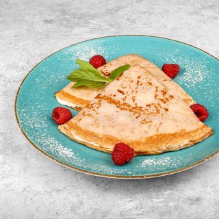 Naleśniki czekoladowe z serkiem waniliowym  