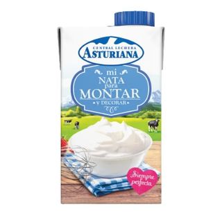 Nata para Montar y Decorar Central Lechera Asturiana 500 Ml.