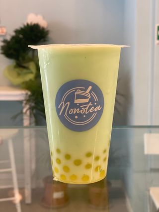 Bubble tea mela verde
