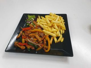 Porc picant la tigaie