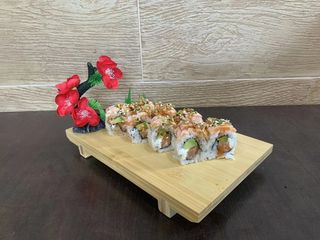 A33 Califórnia de salmão F. Salmão braseado (8 peças)