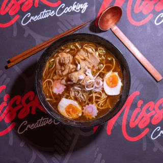 Ramen Won Ton Con Ravioli