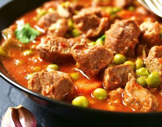 Телятина с овощами