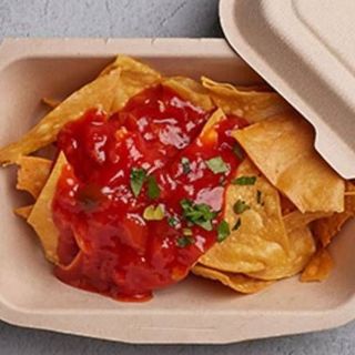 NACHOS CON SALSA MEXICANA