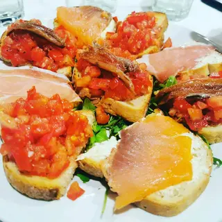 Bruschete mixte