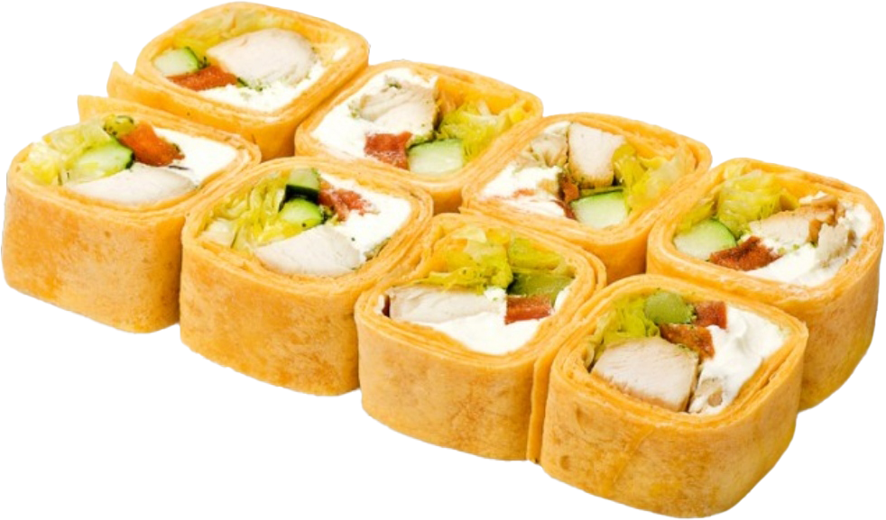 Тортилья с курицей в соусе песто (8шт)