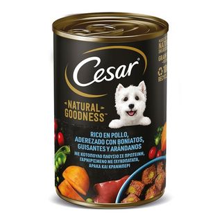 Comida Perro Natural Pollo Cesar 400Gr