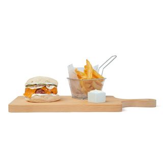 Hamburguer Vegetariano com Batata