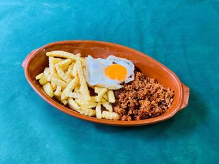 Combo De Picadillo Con Huevo