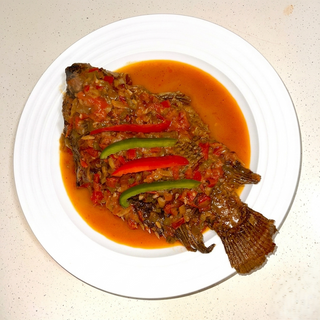 Whole Tilapia Masala