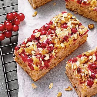 Bizcocho de grosella y plátano