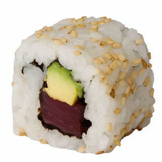 Roll de atún y aguacate