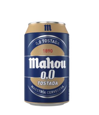 314.cerveza mahou 0.0 tostado 