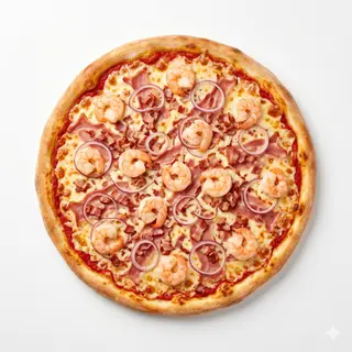 Pizza Mar Y Montaña (Pequeña)