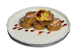 116 Futomaki Spicy salmone