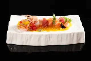 C5 Carpaccio scampi mist - 7 pezzi