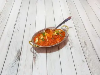 Kashmiri Ghost + arroz basmati