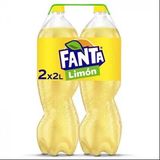 Fanta de Limón Pack 2 Botellas 2 L.