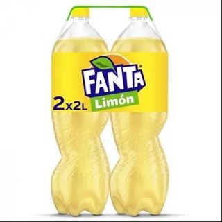 Fanta de Limón Pack 2 Botellas 2 L.