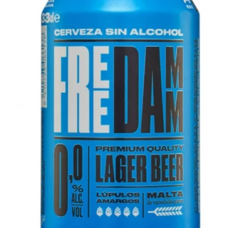 Cerveza Damm 0,0 Lata 330 ml