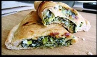 Calzone con spinaci
