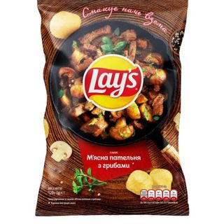 Чіпси Lays М'ясна Пательня З Грибами 60г