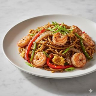 Yakisoba Con Marisco