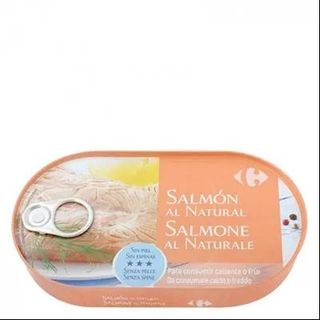 Salmón al Natural Carrefour 125 Gr.