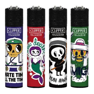 Bricheta Clipper Skulls N Flowers