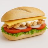 Bocadillo de pollo 