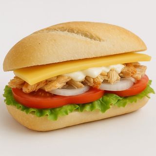 Bocadillo de pollo 