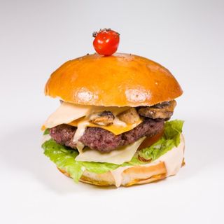 Swiss Mushroom Burger