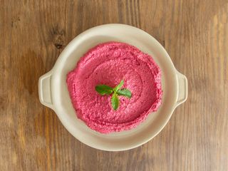 Hummus Cremoso De Remolacha