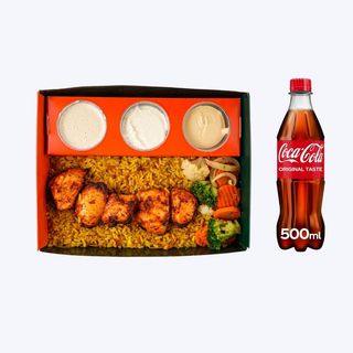 Tawook Meni + Cola Cola