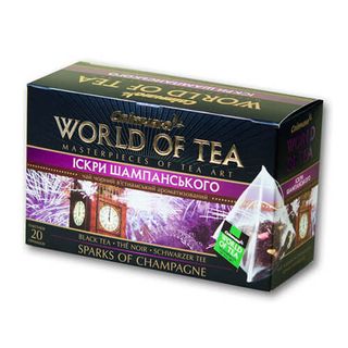 Чорний чай Іскри шампанського в пірамідках